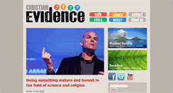 Desktop Screenshot of christianevidencesociety.org.uk